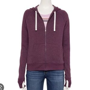 Long Sleeve Zip-Up Hoodie